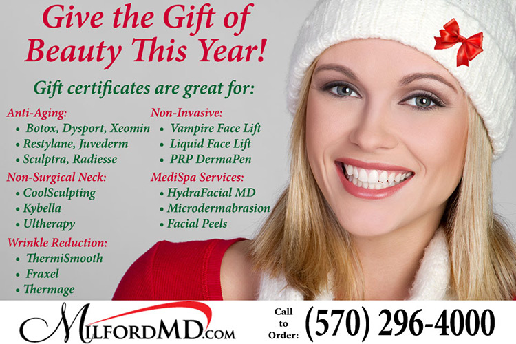 Xmas Give the Gift of Beauty By MilfordMD